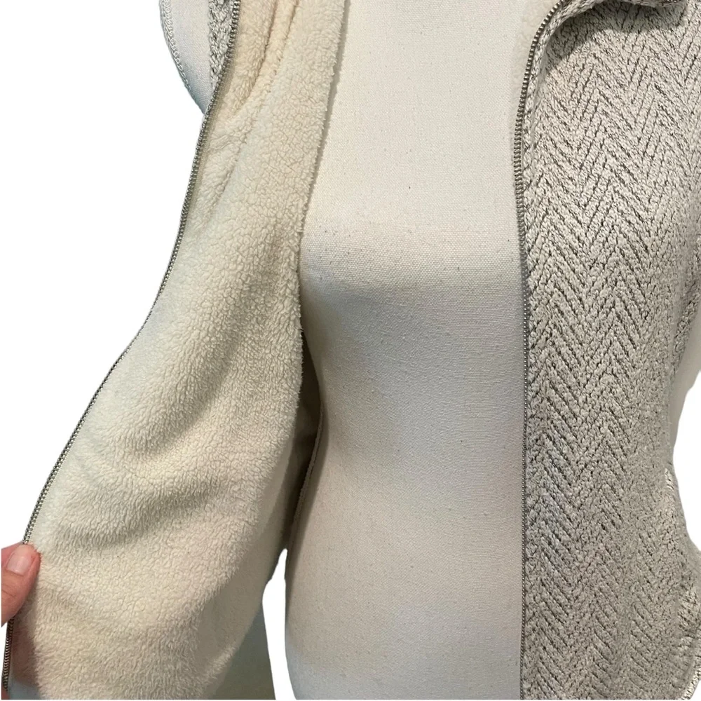 Altar’d State Soft Cotton Full Zip Vest. Size S